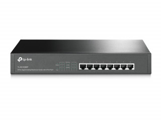 TP-Link TL-SG1008MP sieťový prepínač Nespravované Gigabit Ethernet (10/100/1000) Podpora napájania cez Ethernet (PoE) Čierna PC