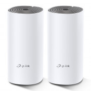 TP-Link Deco E4 (2-pack) Dvojpásmový (2,4 ghz/5 ghz) Wi-Fi 5 (802.11ac) Biela, Šedá Vnútorný 