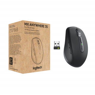 Logitech MX Anywhere 3S for Business myš Kancelária Pravoruké RF Wireless + Bluetooth Laser 8000 DPI PC
