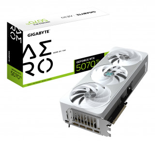 GIGABYTE GeForce RTX 5070 Ti AERO OC 16G NVIDIA 16 GB GDDR7 PC