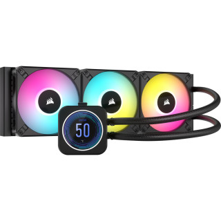 Corsair CW-9060075-WW systém chladenia počítačov Procesor Vodné chladenie typu všetko v jednom 12 cm Čierna 1 ks PC