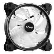XPG HURRICANE 120 ARGB PWM Základná doska Ventilátor 12 cm Čierna 1 kusov 