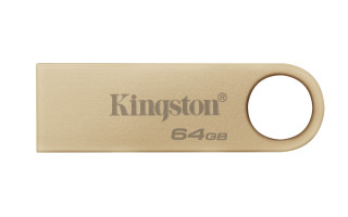 Kingston Technology DataTraveler SE9 G3 USB kľúč 64 GB USB Typ-A 3.2 Gen 1 (3.1 Gen 1) Zlato PC