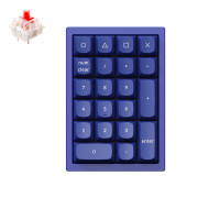 Keychron Q0 numerická klávesnica Univerzálne USB Modrá 