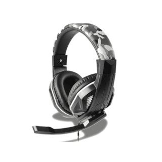 Steelplay HP42 Slúchadlá s mikrofónom Kábel Pres hlavu Hranie Maskovanie PC