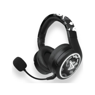 Steelplay Impulse Slúchadlá s mikrofónom Káblový a bezdrôtový Pres hlavu Hranie Bluetooth Čierna, Maskovanie PC