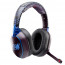 Lexip TSXLXHS0003 slúchadlo / náhlavná súprava Slúchadlá s mikrofónom Káblový a bezdrôtový Pres hlavu Hranie Bluetooth Čierna, Modrá thumbnail