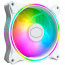 Cooler Master MasterFan MF120 Halo White Edition Počítačová skriňa Ventilátor 12 cm Biela 1 kusov thumbnail