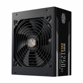 Cooler Master MWE Gold 1250 - V2 ATX 3.0 zdroj 1250 W 24-pin ATX Čierna PC