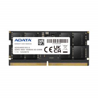 ADATA AD5S480016G-S pamäťový modul 16 GB 1 x 16 GB DDR5 4800 MHz ECC PC
