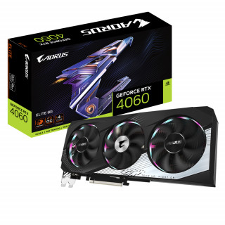 GIGABYTE AORUS GeForce RTX 4060 ELITE 8G NVIDIA 8 GB GDDR6 PC