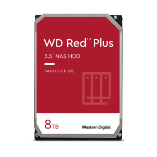 Western Digital Red Plus pevný disk 8 TB 5640 ot/min 256 MB 3.5" Serial ATA III PC
