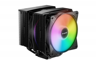 be quiet! Pure Rock Pro 3 LX Black Procesor Vzduchový chladič 12 cm Čierna 1 kusov PC