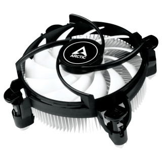 ARCTIC Alpine 17 LP Procesor Vzduchový chladič 8,8 cm Hliník, Čierna 1 kusov PC