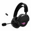 ASUS ROG Pelta Slúchadlá s mikrofónom Káblový a bezdrôtový Pres hlavu Hranie USB Typ-C Bluetooth Čierna thumbnail