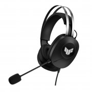 ASUS TUF Gaming H1 Gen II Slúchadlá s mikrofónom Kábel Pres hlavu Hranie USB Typ-A Čierna 