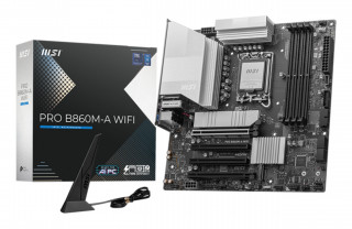 MSI PRO B860M-A WIFI základná doska Intel B860 LGA 1851 (Socket V1) micro ATX PC