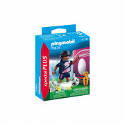 Playmobil Futbalistka s bránkou (70875) 