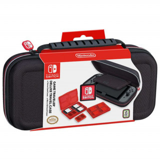 Cestovná taška Nintendo Switch Deluxe s puzdrom na karty (čierna) (Nacon) Switch