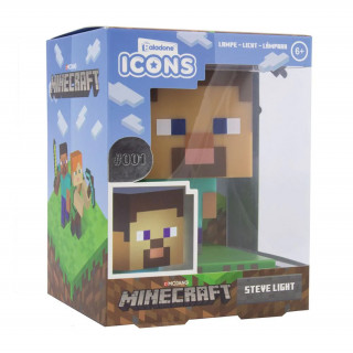 Paladone Minecraft: Steve Icon Lampa BDP (PP6594MCFV2) Merch