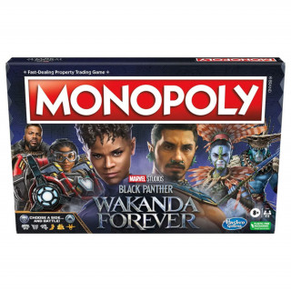 Monopoly - Black Panther Wakanda Forever Edition (EN) Hračka