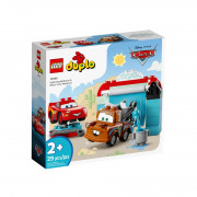 LEGO DUPLO V umyvárke s Bleskovým McQueenom a Materom (10996) 