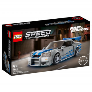 LEGO Speed Champions 2 Fast 2 Furious Nissan Skyline GT-R (R34) (76917) Hračka