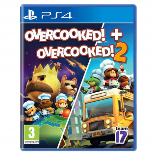 Overcooked! +  Overcooked! 2 Double Pack PS4