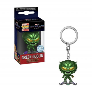 Funko Pocket Pop!: Marvel Spider Man No Way Home S3 - Green Goblin (with BMB) Bobble-Head Vinyl Keychain Merch