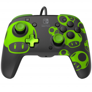 PDP Rematch ovládač  - 1Up Glow In The Dark Switch