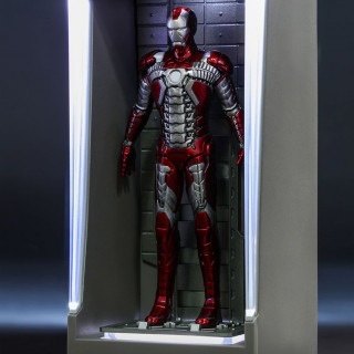 Hot Toys Marvel Miniature: Iron Man 3 (Mark 5 with Hall of Armor) Figúrka Hračka