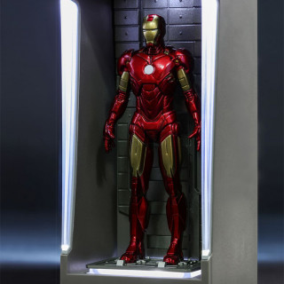 Hot Toys Marvel Miniature: Iron Man 3 (Mark 4 with Hall of Armor) Figúrka Hračka