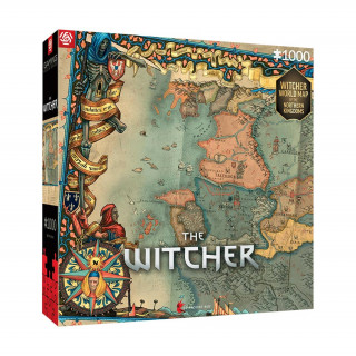 Good Loot The Witcher 3 The Northern Kingdoms Puzzle s 1 000 dielikmi Hračka