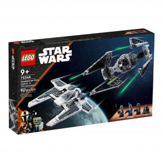 LEGO Star Wars Mandaloriánska stíhačka triedy Fang proti TIE Interceptoru (75348) Hračka