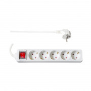 TOO PSW-530S 5 sockets 3 meters 3x1.5mm2 white switch distributor 