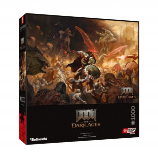 Good Loot Puzzle - Doom: The Dark Ages 1000 dielikov Hračka