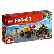 LEGO NINJAGO Kai a Ras v súboji auta s motorkou (71789) 