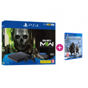 Playstation 4 (PS4) Slim 500GB + Call of Duty Modern Warfare 2 + God of War: Ragnarök 