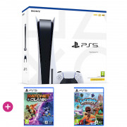 PlayStation 5 825GB +  Ratchet & Clank: Rift Apart + Sackboy: A Big Adventure 