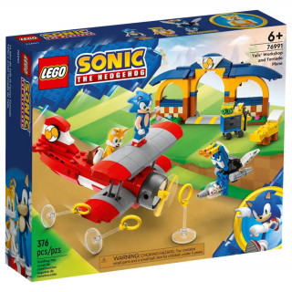 LEGO Sonic the Hedgehog: Tailsova dielňa a lietadlo Tornádo (76991) Hračka