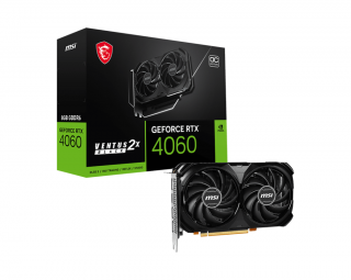 MSI GeForce RTX 4060 Ventus 2X Black 8G OC 8GB GDDR6 (V516-004R) PC