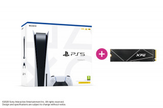 PlayStation 5 825GB + ADATA XPG 1TB SSD PS5
