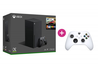 Xbox Series X 1TB + Forza Horizon 5 Premium Edition (Digital) + Xbox wireless ovládač (Biely) Xbox Series