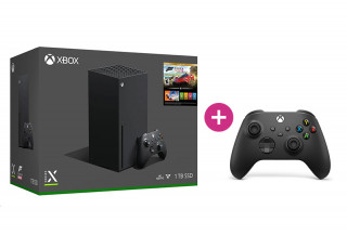 Xbox Series X 1TB + Forza Horizon 5 Premium Edition (Digital) + Xbox wireless ovládač (Čierny) Xbox Series