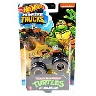 Hot Wheels Monster Trucks - TMNT - Michelangelo (HJG41-HKM23) Hračka