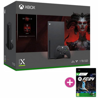 Xbox Series X 1TB + Diablo IV Bundle + EA Sports FC 24 Xbox Series
