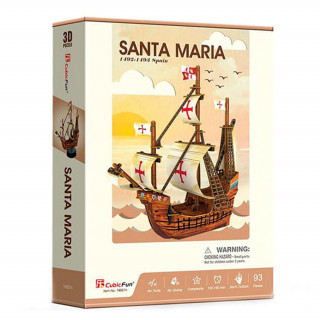 3D puzzle - Santa Maria - 93 dielikov Hračka