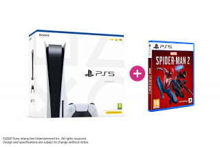 PlayStation 5 825GB + Marvels Spider-Man 2 PS5