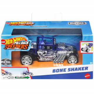 Hot Wheels - Pull-back Speeders - Bone Shaker (HPT04 - HPR71) Hračka