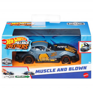 Hot Wheels - Pull-back Speeders - Muscle and Blown (HPT04 - HPR75) Hračka